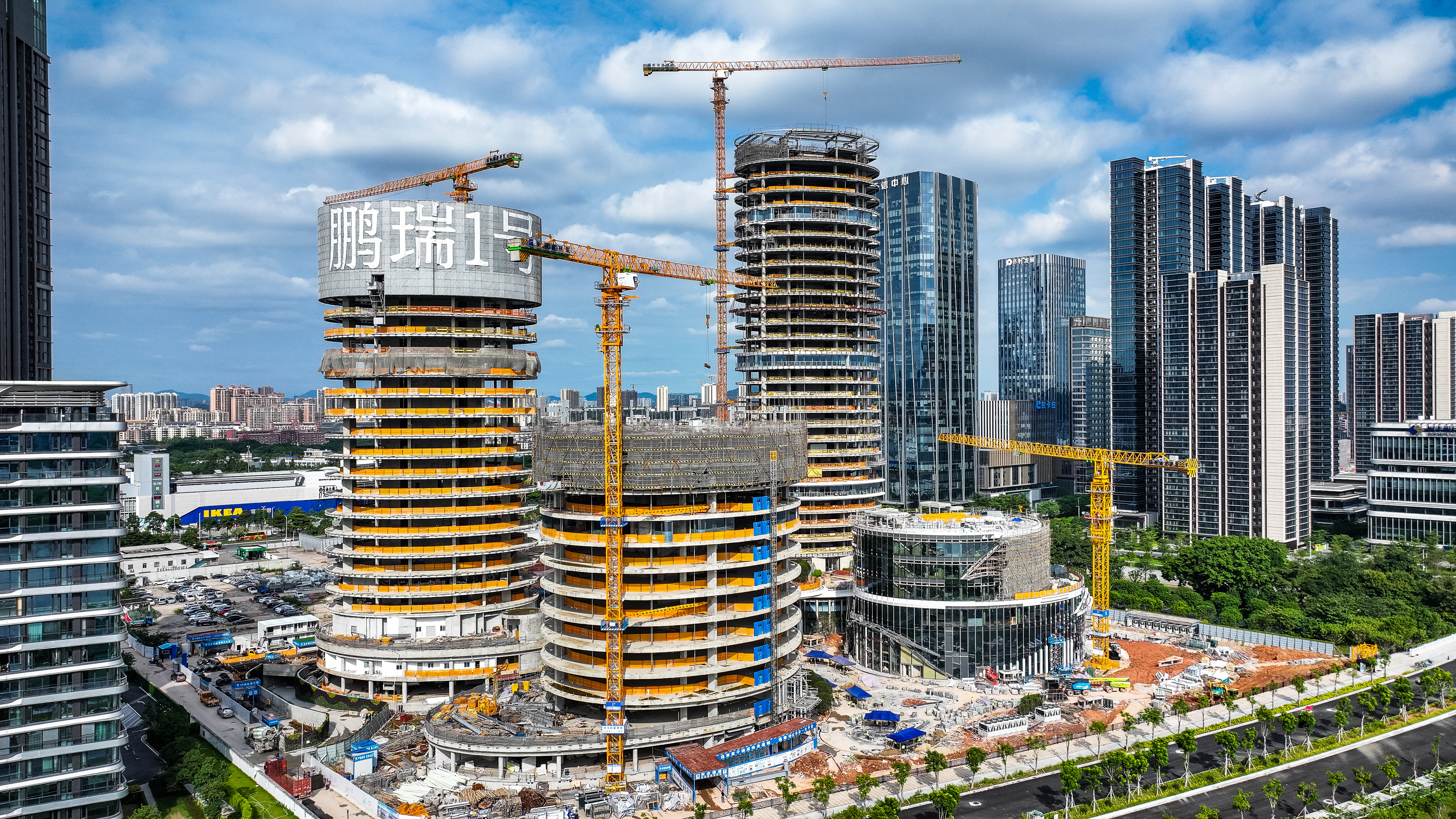 广东新钢建广州鹏瑞金融城一期项目