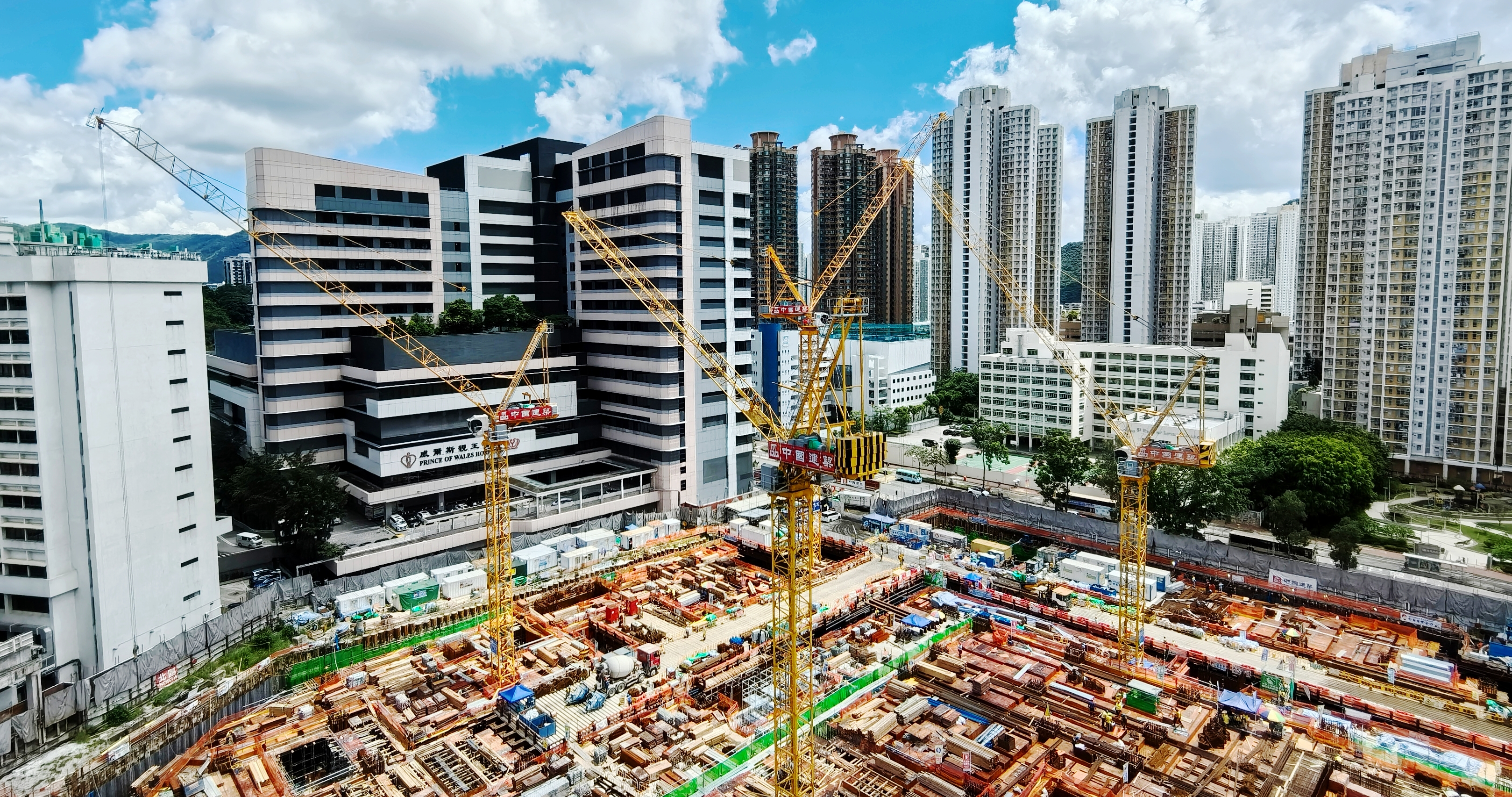 中国建筑香港威尔斯医院项目